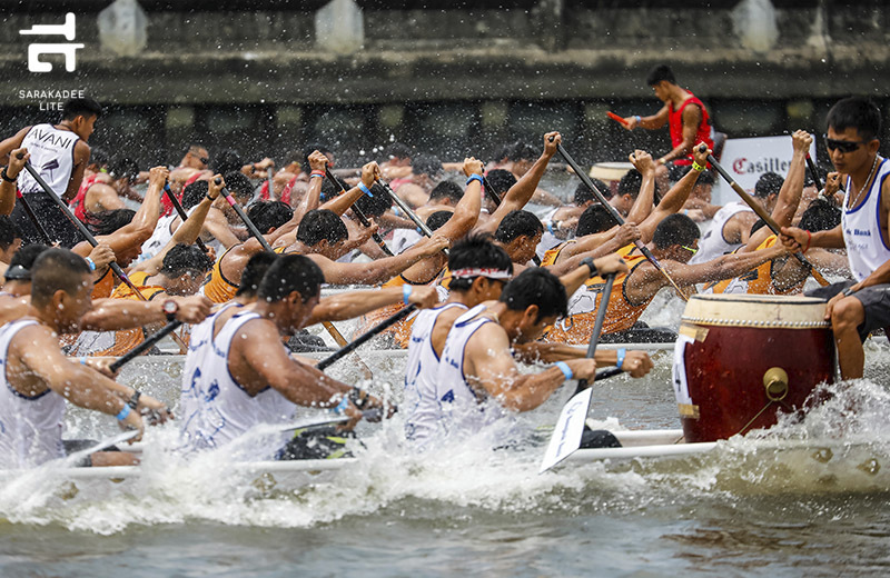 การแข่งขันเรือยาวช้างไทยและเทศกาลริมน้ำ