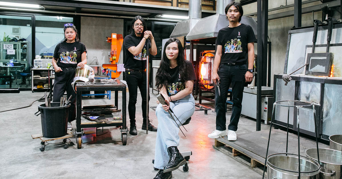 BGC Glass Studio สตูดิโอศิลปะเป่าแก้วแห่งแรกในไทย ที่มีศิลปินรุ่นใหม่อยู่เบื้องหลัง