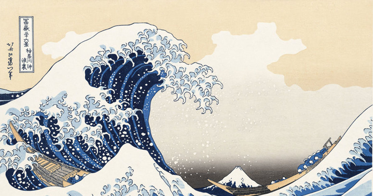 เบื้องหลังภาพ The Great Wave วิวภูเขาฟูจิกับคลื่นยักษ์ และ ชีวิตของ Hokusai