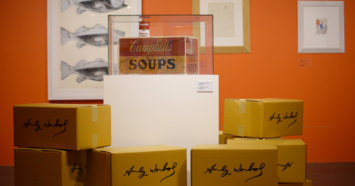 Andy Warhol : Pop Art นิทรรศการรวมความพอปอาร์ตสุดจี๊ดของ แอนดี้ วอร์ฮอล