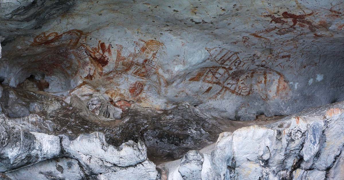 สำรวจ ภาพเขียนสีก่อนประวัติศาสตร์ แหล่งใหม่ อุทยานแห่งชาติอ่าวพังงา