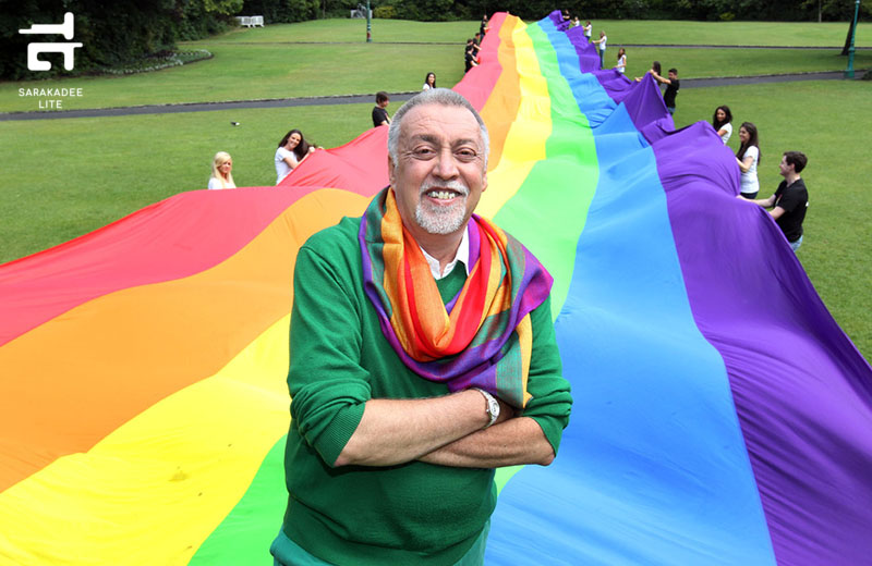 Rainbow LGBT Pride flag 