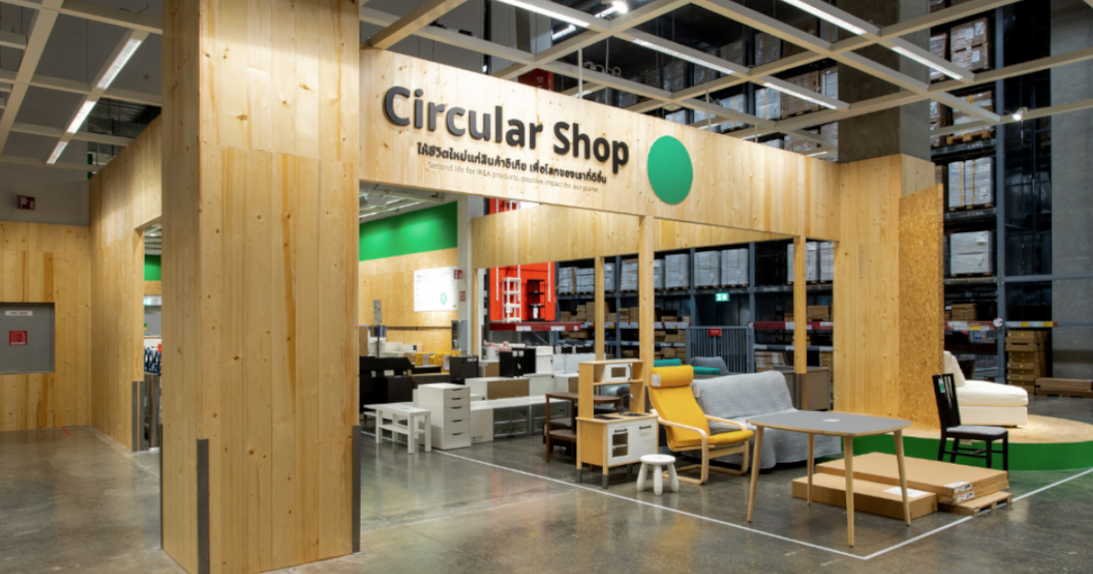 IKEA เปิด Circular Shop ส่งต่อเฟอร์นิเจอร์เหลือใช้ ชุบชีวิตใหม่ให้เฟอร์นิเจอร์เก่า