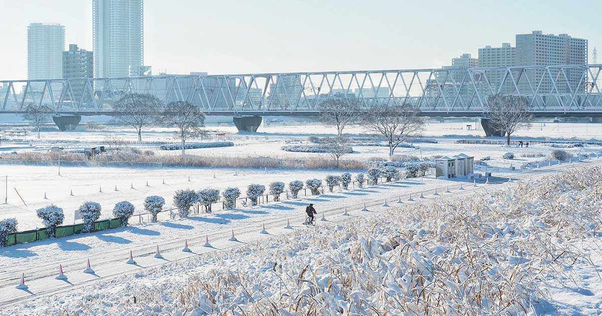 โตเกียวสีขาว : ความทรงจำกลางหิมะแรกแห่งปี 2022