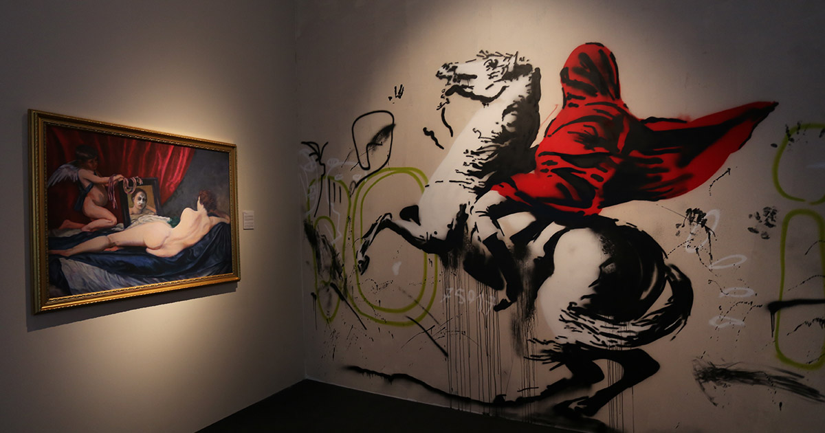 สงคราม การเมือง ผู้ลี้ภัย ความตลกร้ายๆ ฉบับ Banksy