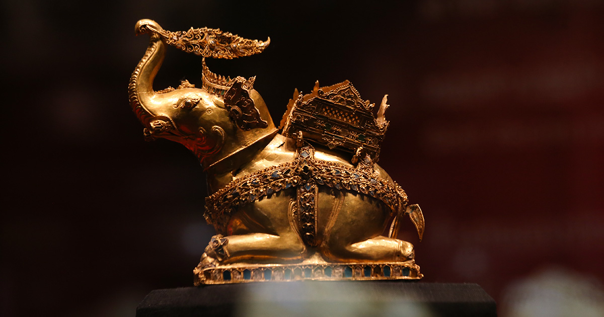เปิด พิพิธภัณฑ์เครื่องทอง ที่ดีที่สุดในไทย พิพิธภัณฑสถานแห่งชาติ เจ้าสามพระยา