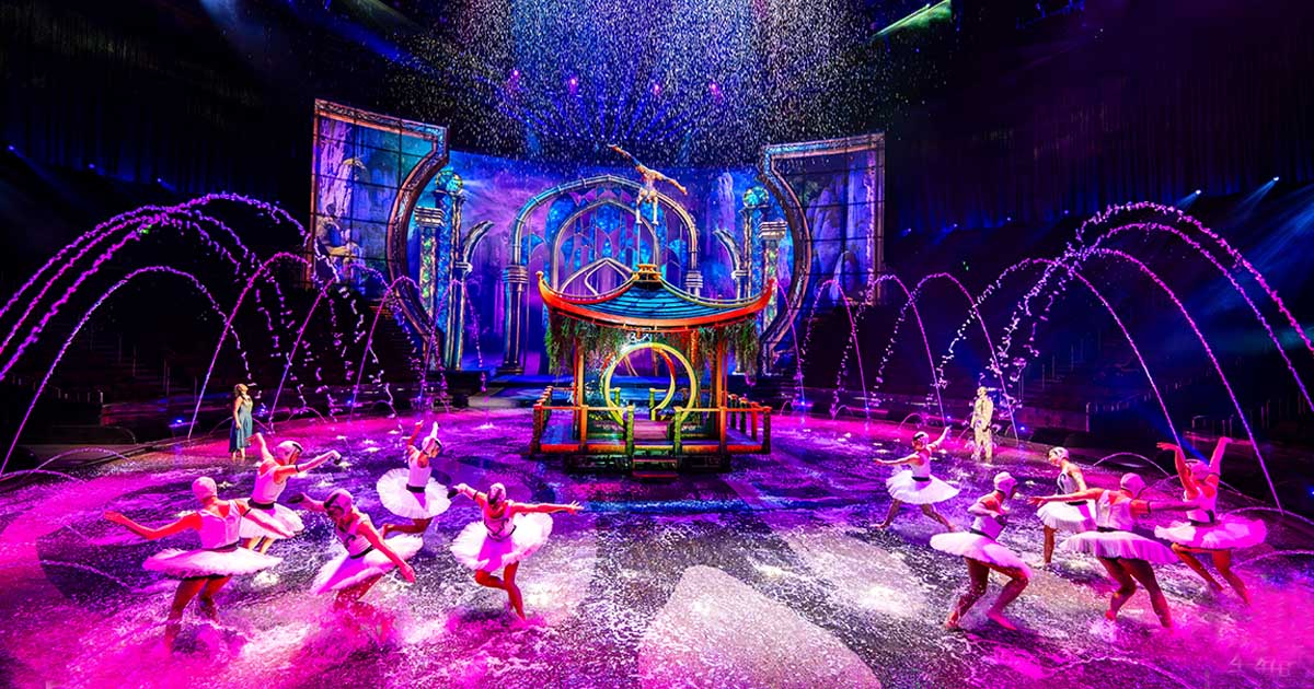 House of Dancing Water เนรมิตมหาสมุทรและโลกใต้น้ำมาไว้กลางโรงละครมาเก๊า