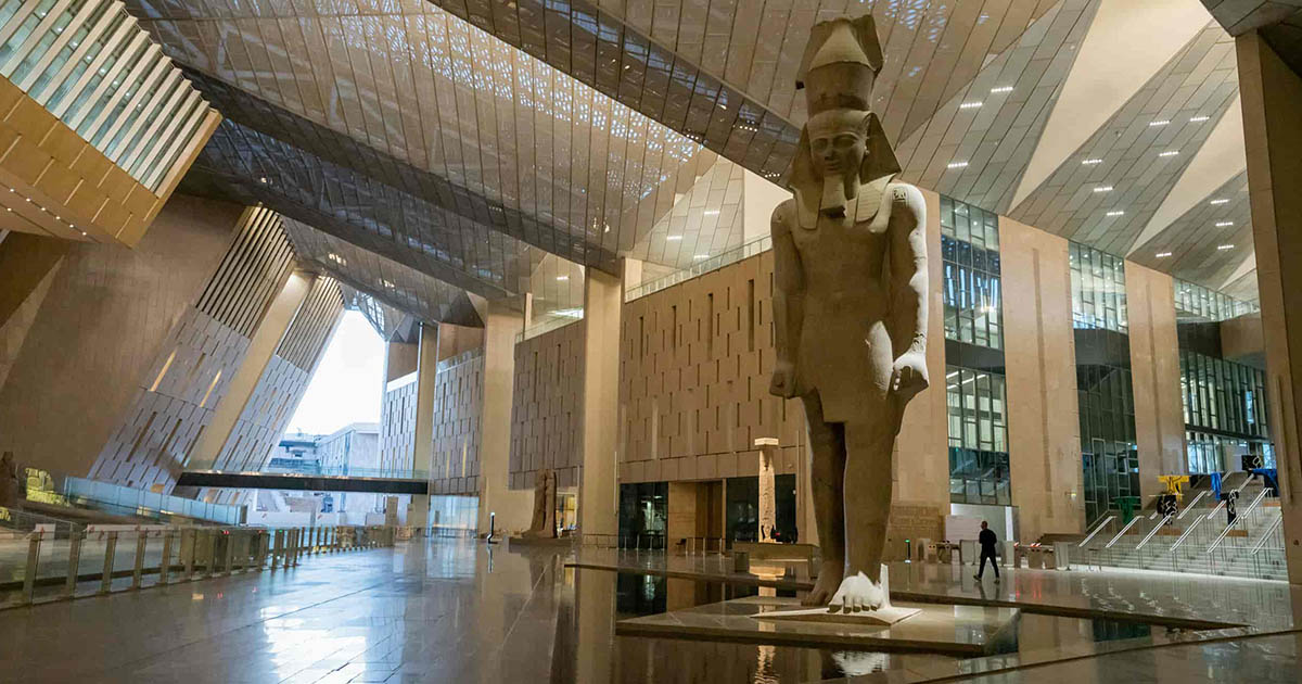 Grand Egyptian Museum พิพิธภัณฑ์อารยธรรมอียิปต์โบราณที่ใหญ่และทันสมัยที่สุดในโลก