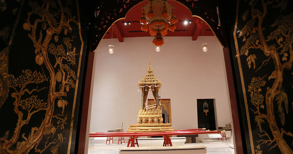 ราชยานคานหาม เครื่องสังเค็ด : ศิลปวัตถุชิ้นสำคัญใน พิธีพระบรมศพ ไฮไลต์ต้องชมในหมู่พระวิมาน