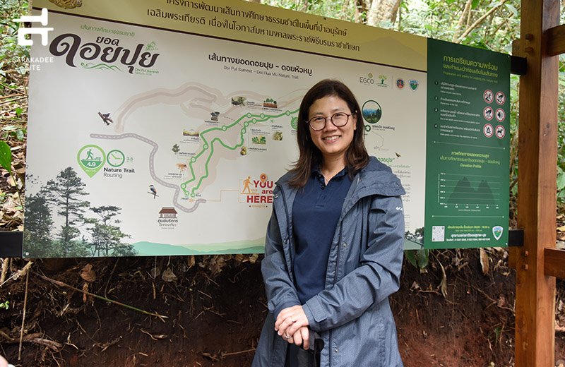 “เส้นทางศึกษาธรรมชาติยอดดอยปุย”