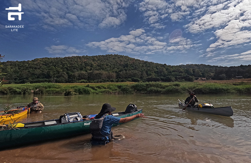 พายแคนูล่องแม่น้ำน่าน