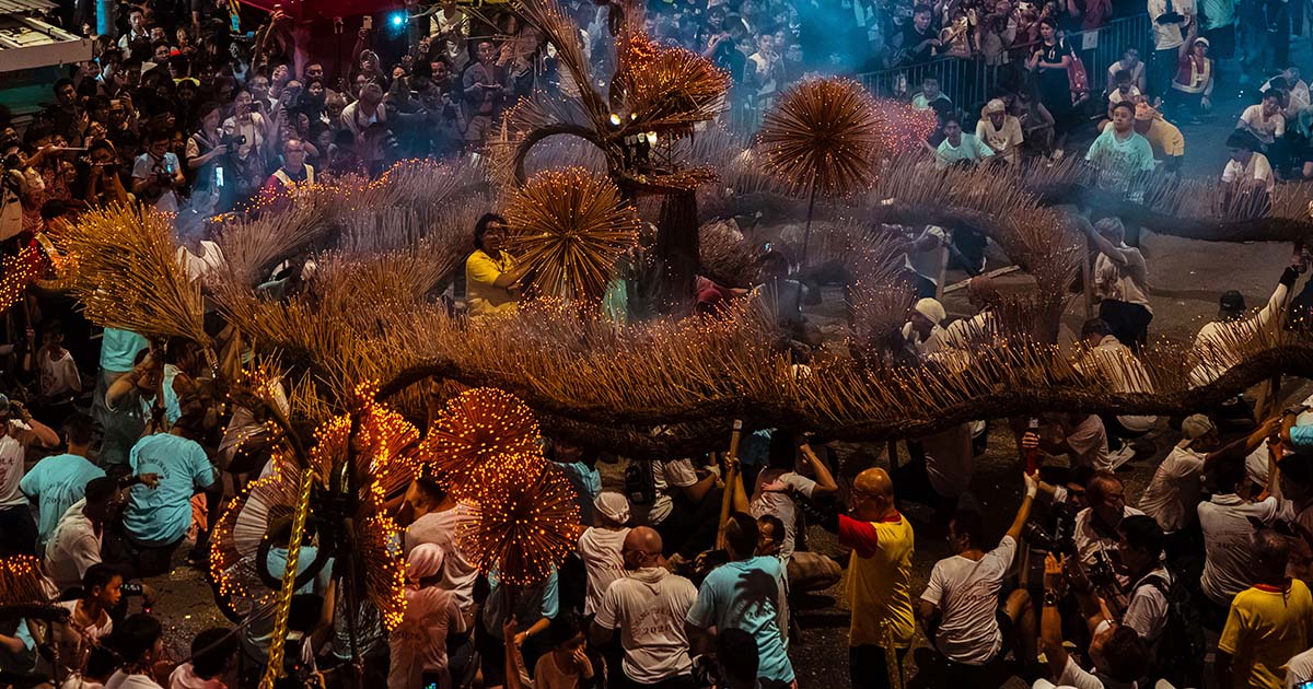 Tai Hang Fire Dragon Dance เทศกาลมังกรไฟประจำไท่หาง มรดกวัฒนธรรมหนึ่งเดียวของฮ่องกง
